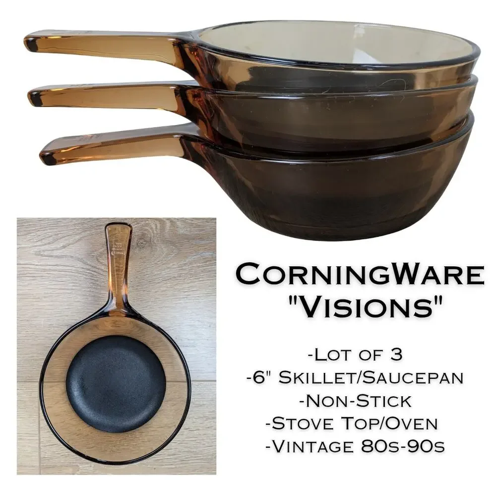 CorningWare VISIONS Amber 6